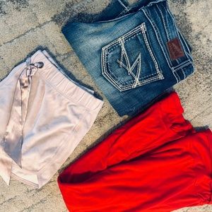 BKE Jean | Comfy Velvet Shorts | Maxi Skirt